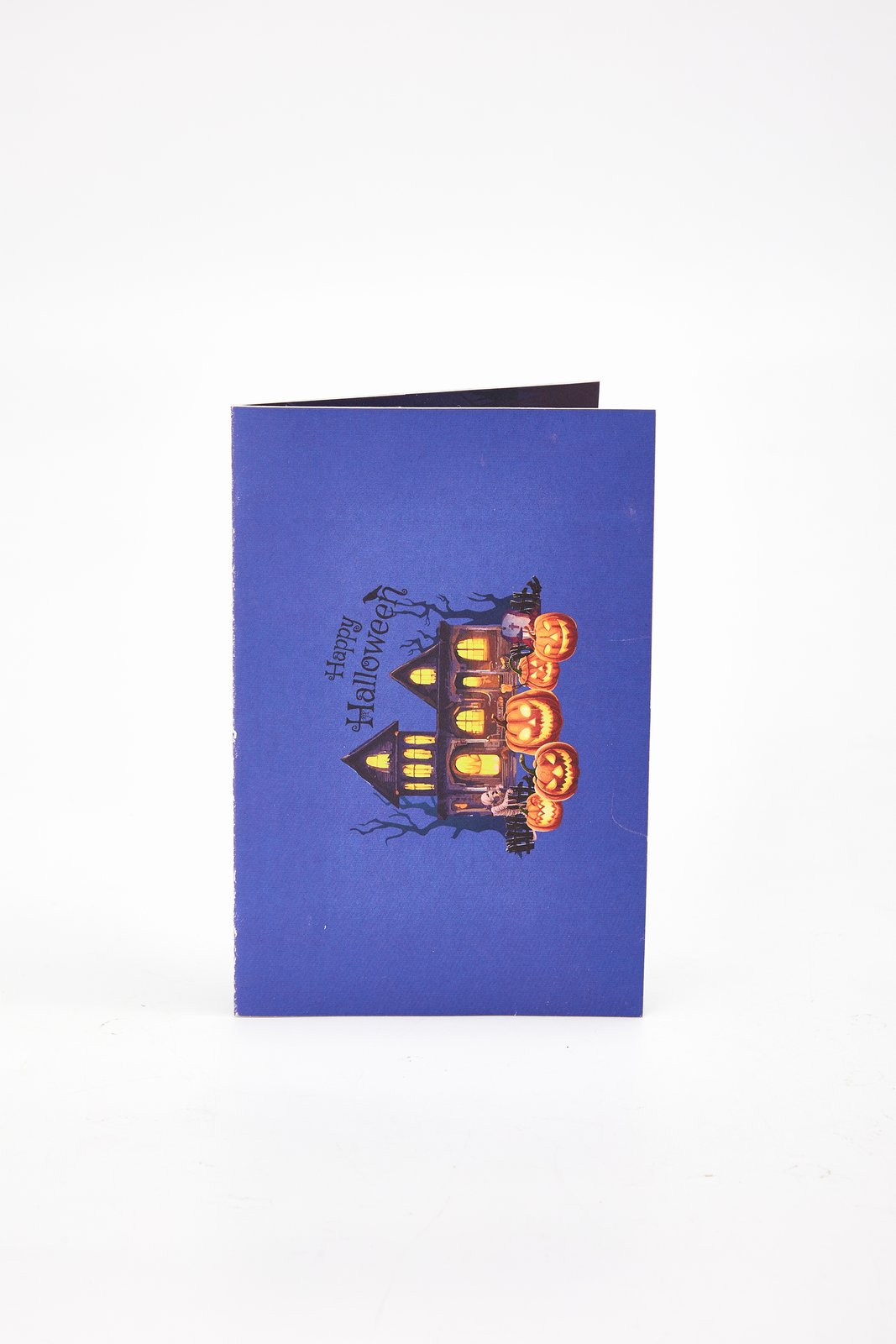 Halloween Haunted House Greeting Card