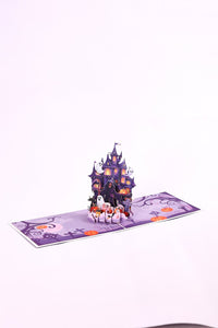 Grim Reaper Castle Greeting Card