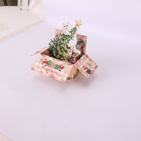 Christmas Cat Box Card