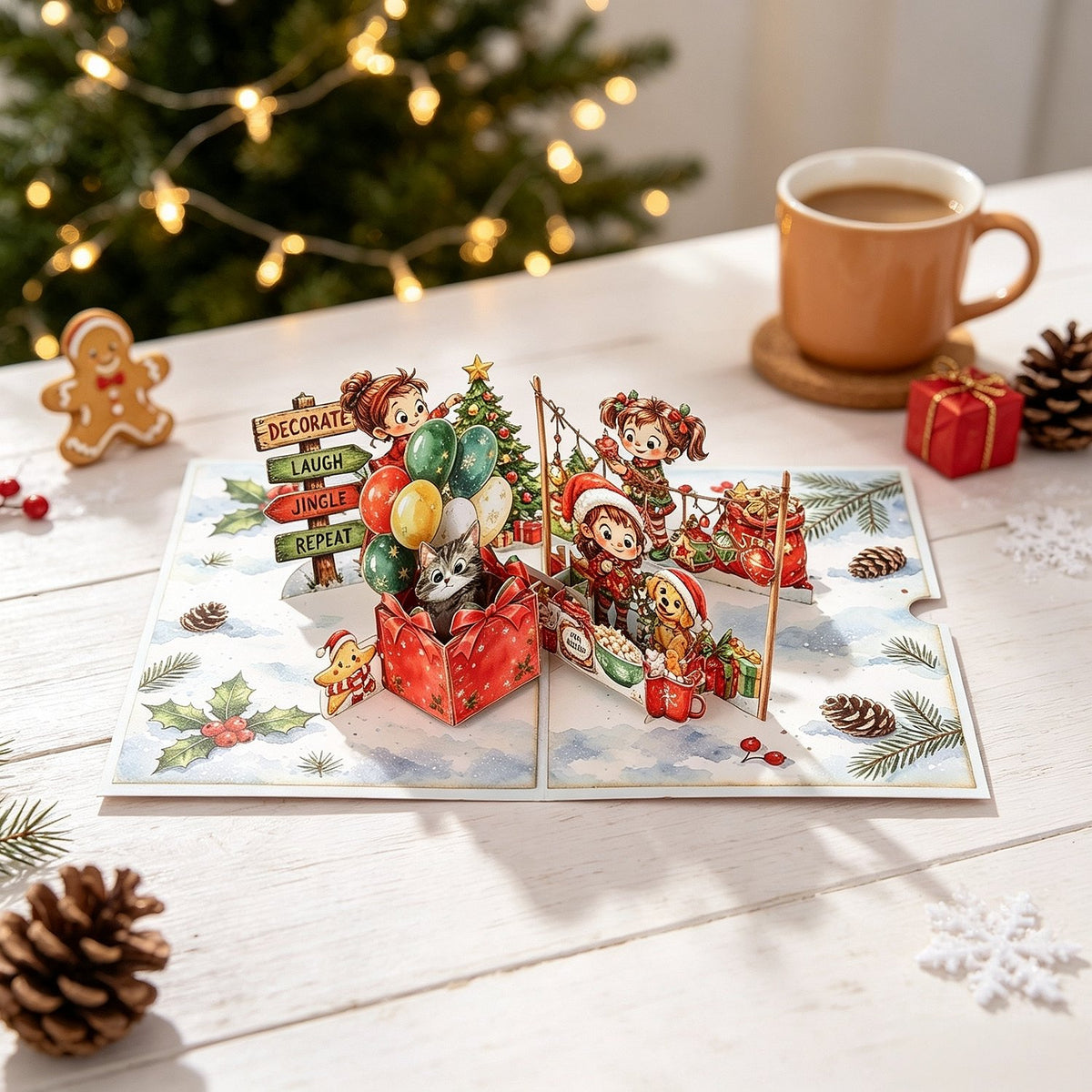 Christmas Gift Greeting Card