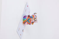 LGBT Pride Valentine's Day 3D Pop Up Card