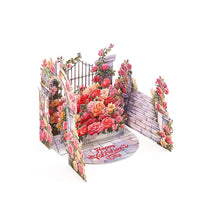 Romantic Garden 3D Pop Up Card