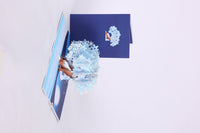 Paper-Cut Christmas Tree Flip Pop Up Card