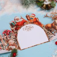 Vintage Santa Claus Greeting Card