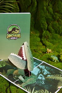 T-Rex 3D Pop Up Card