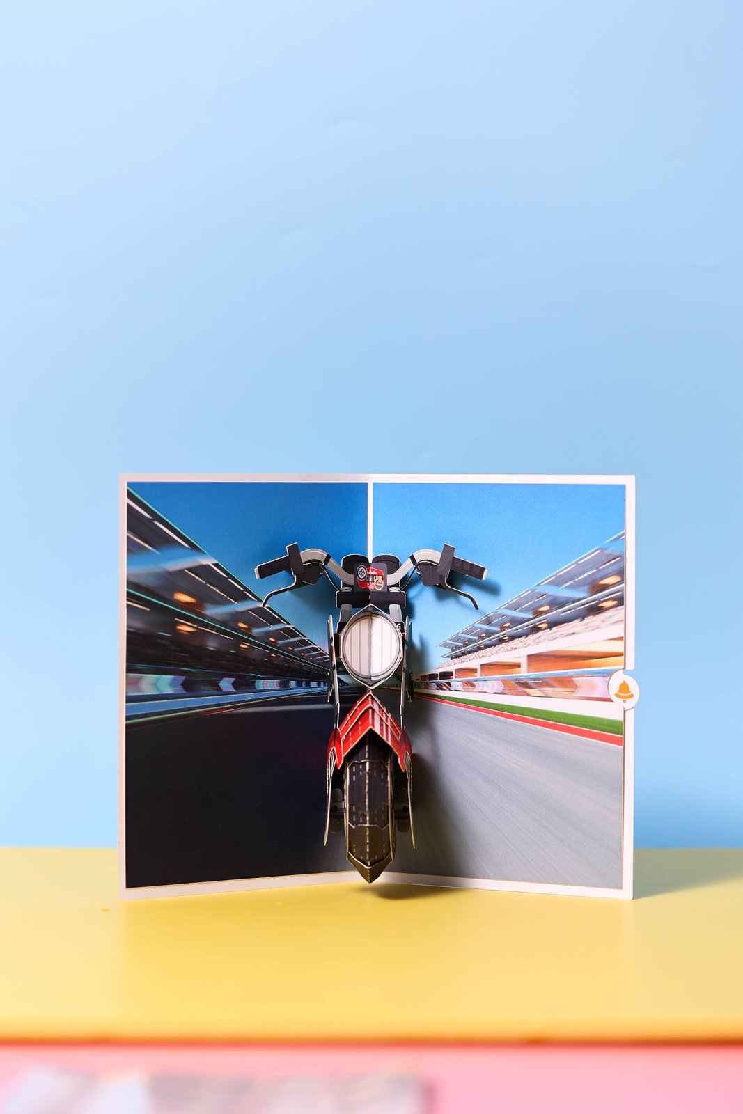 Motorcycle 3D Pop Up Card