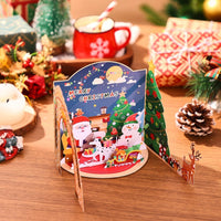Christmas Triple Door Greeting Card