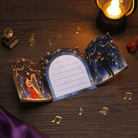 Music Double Door Card