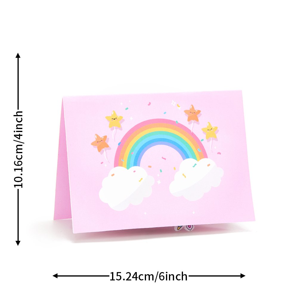 Unicorn Birthday Pop Up Card