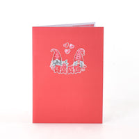 Valentine's Day Gnome 3D Pop Up Card