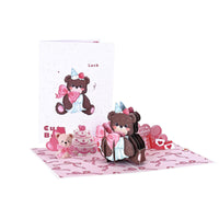 Teddy Bear Birthday 3D Pop Up Card
