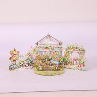 Garden Double Door 3D Pop Up Card