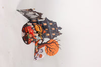 Halloween Haunted House Moonlit Night 3D Pop Up Card