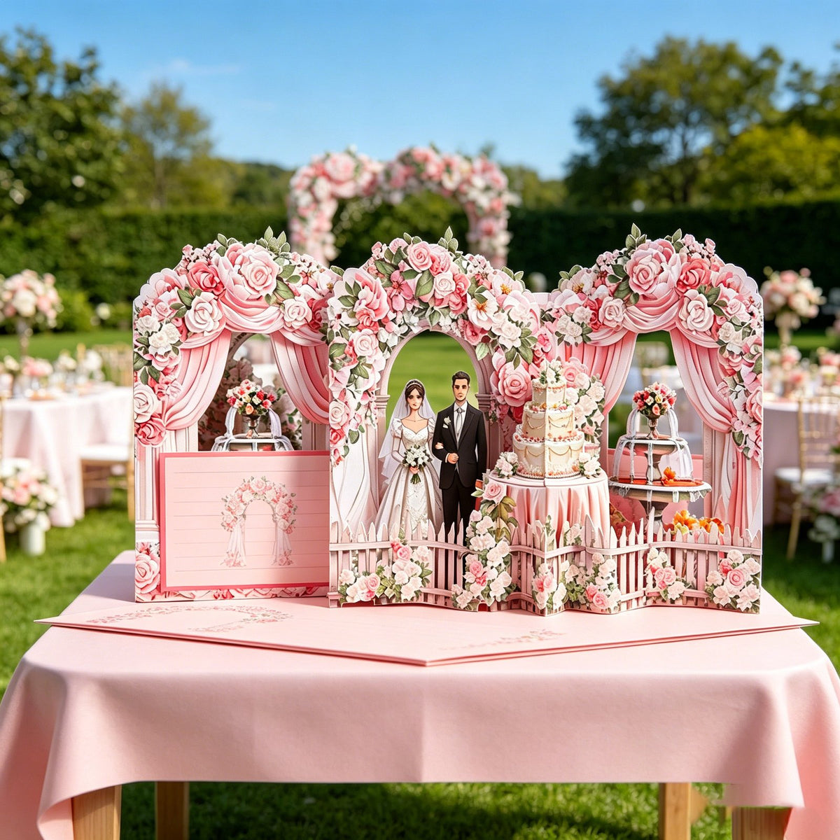 Wedding Pop Up Card