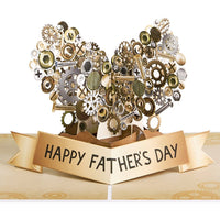 Father's Day Nuts & Bolts 3D Pop Up Card