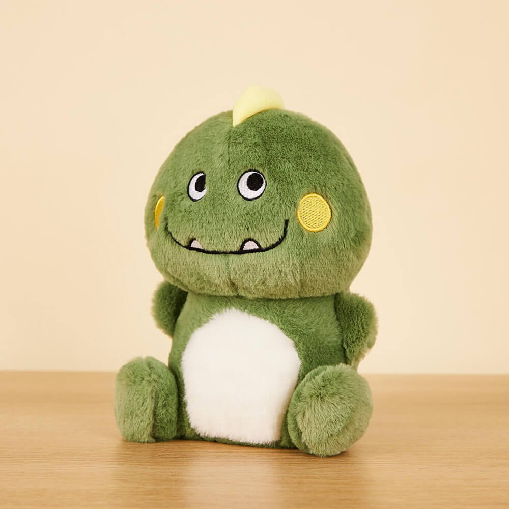 Dinosaur Greeting Card Plush Set