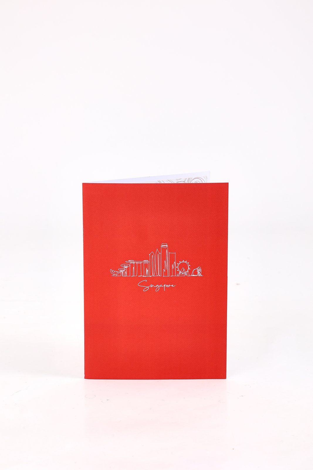 Singapore 3D Pop Up Card