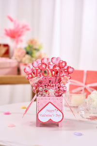 Valentine's Day Flower Box Card