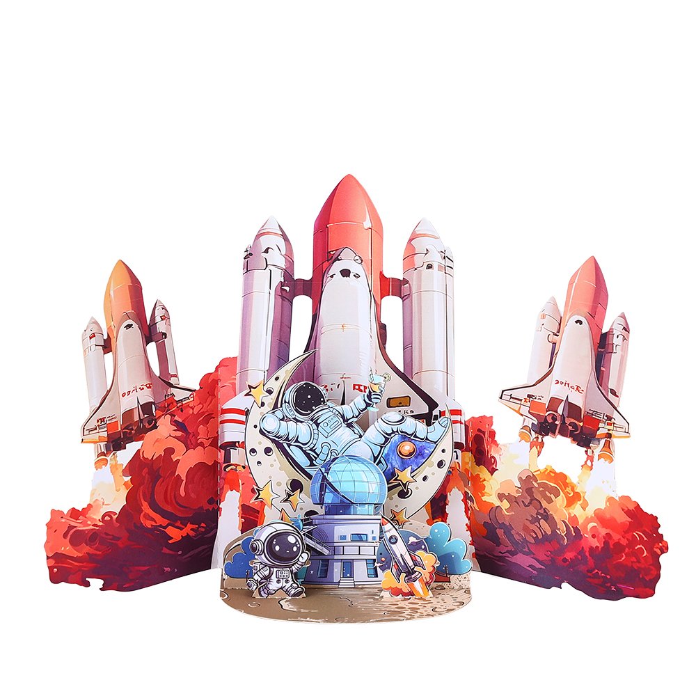 Space Shuttle 3D Pop Up Card