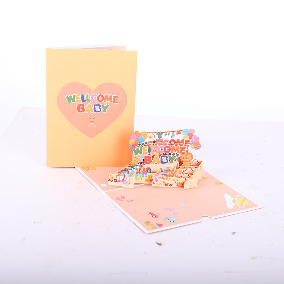 Celebration New Baby 3D Pop Up Card