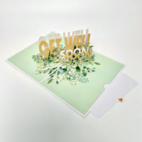 Get Well Soon 3D Pop Up Card