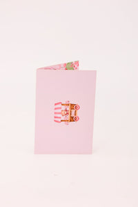Valentine's Day Bear Car 90° 3D Pop Up Card