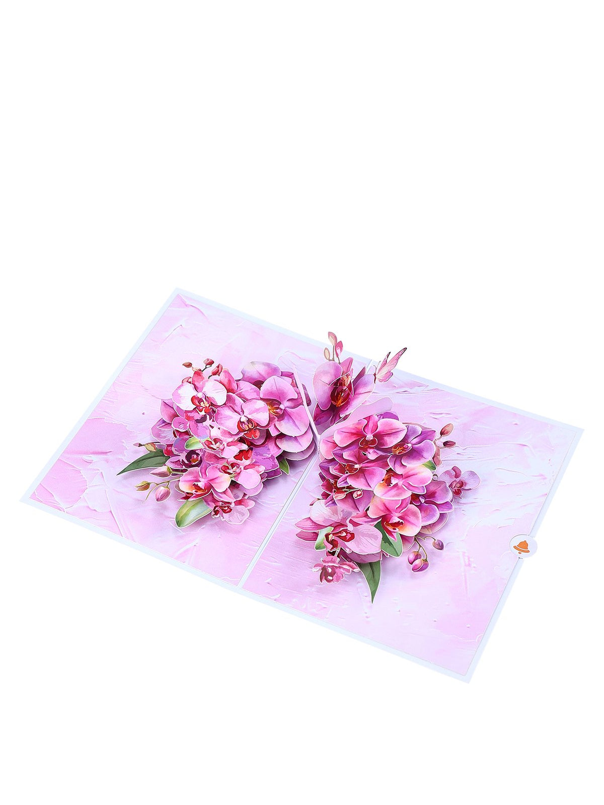 Orchid Wings 3D Pop Up Card