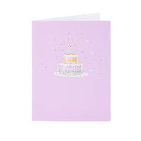 Candy Cake 3D Pop Up Birthday Card