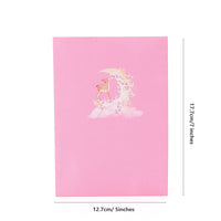 Card Supplier Direct Sale Cherry Blossom & Deer Greeting Card Spring Flpral 3D Pop-up Card