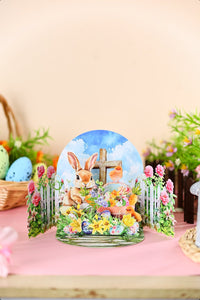 Easter Double Door Pop Up Card