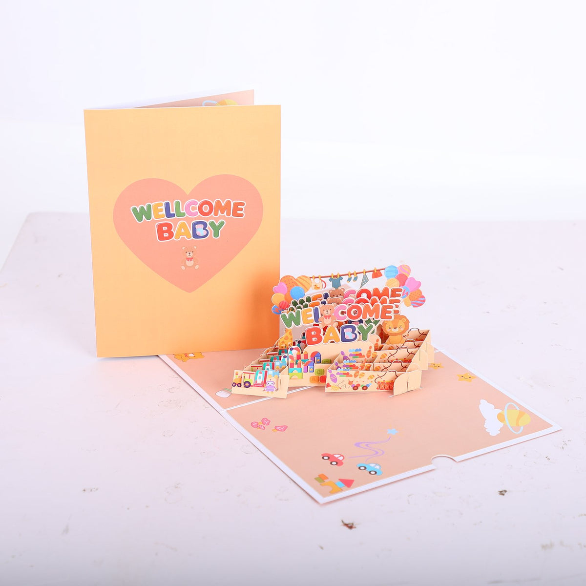 Celebration New Baby 3D Pop Up Card
