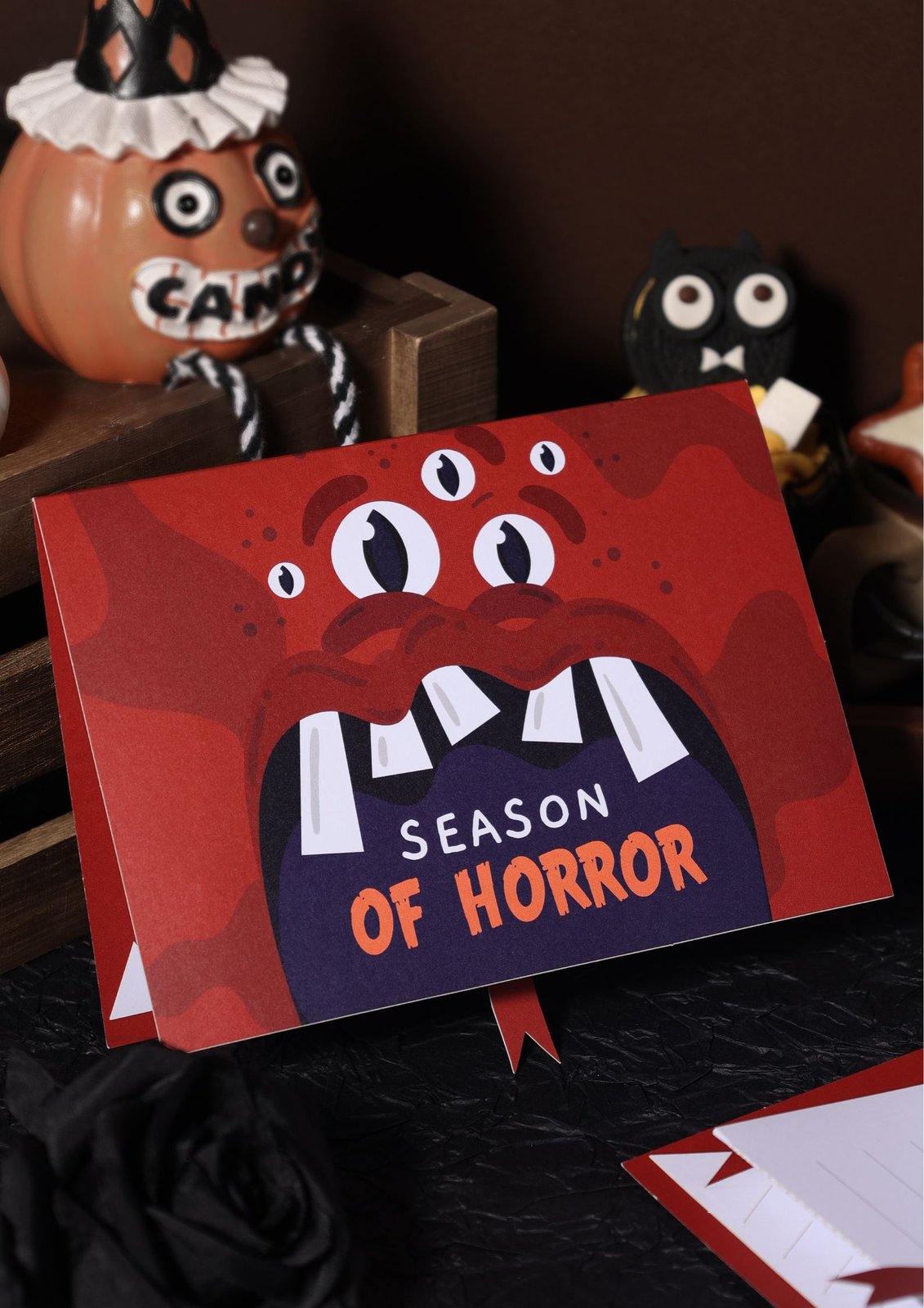 Monster Book 3D Pop Up Card