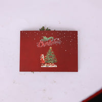 & Mini Christmas Tree Greeting Card