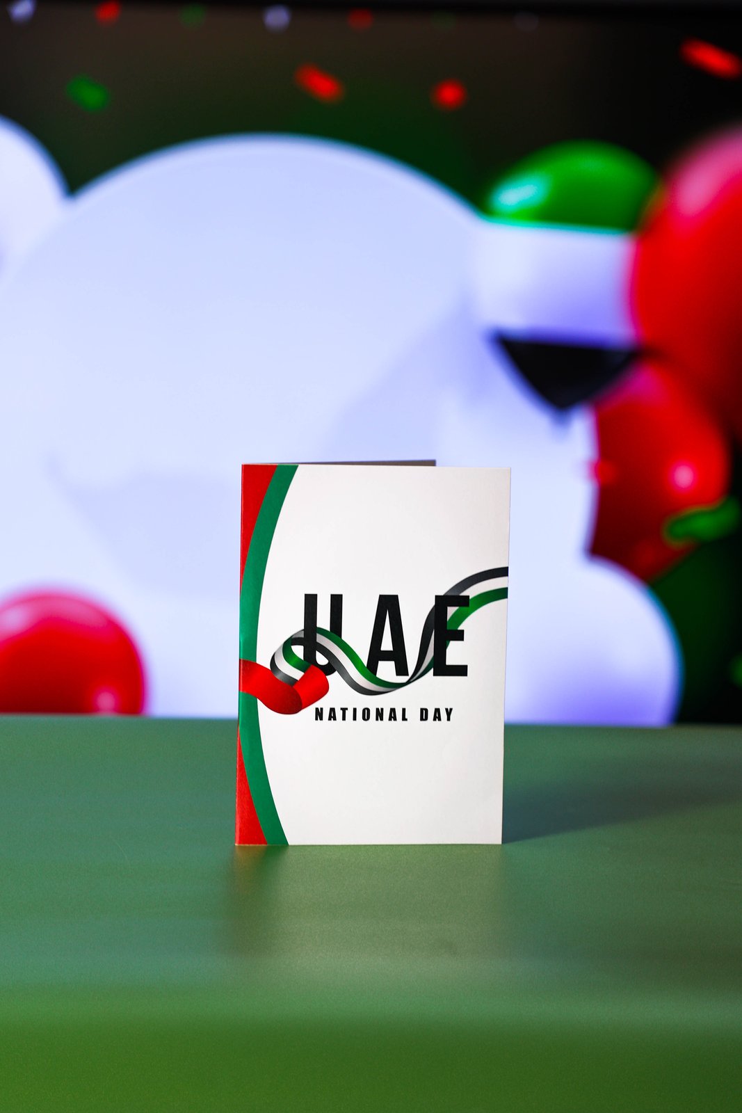 United Arab Emirates Independence Day Pop Up Card