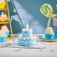 Birthday Cake Pop Up Card