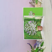 Hydrangea Bouquet Flip Pop Up Card