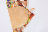 Europe Countryside Life Double Door Pop Up Card