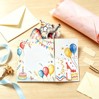 Elephant Birthday Box Card