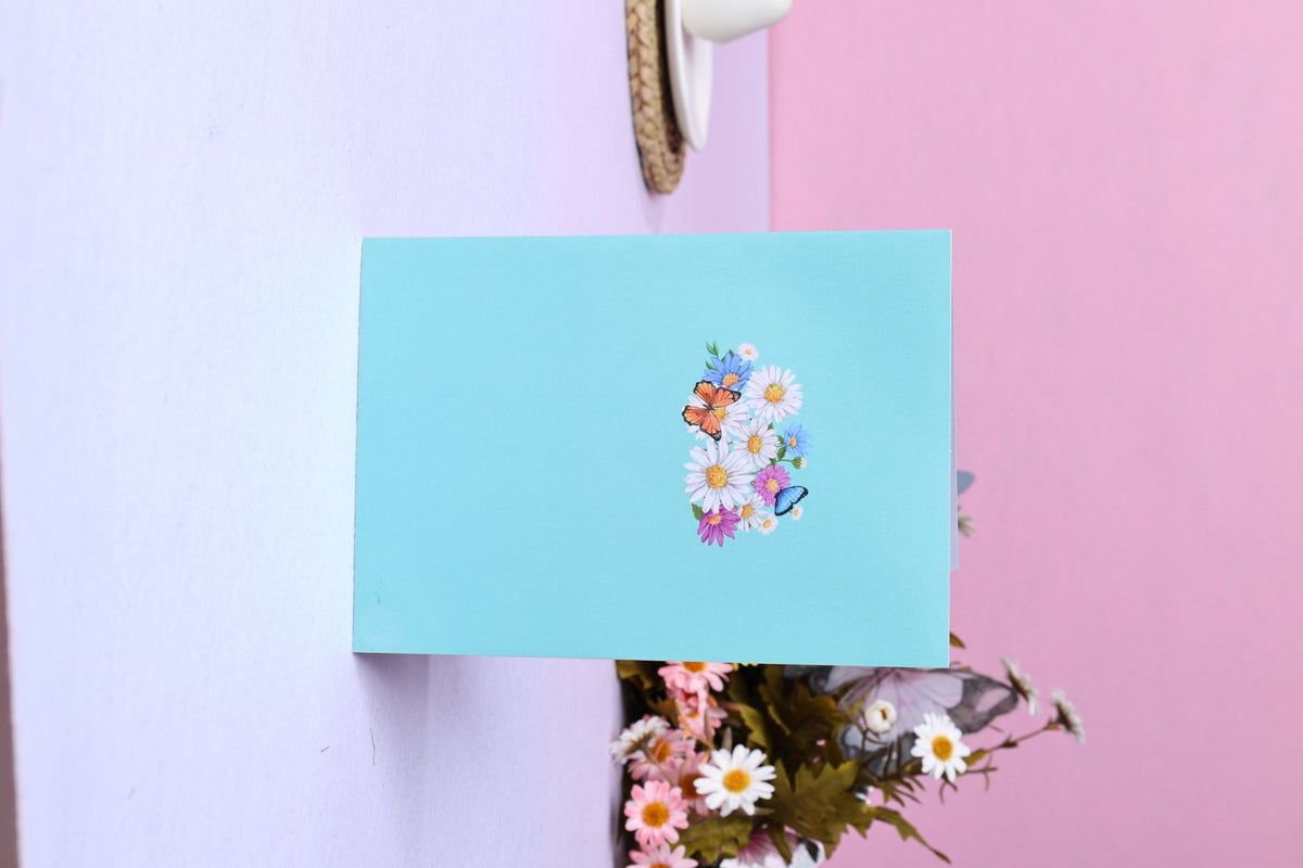Daisy 3D Pop Up Card