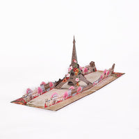 Paris Eiffel Tower 3D Pop Up Card