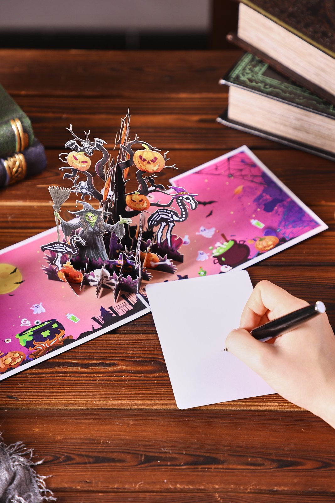 Witch Halloween Greeting Card