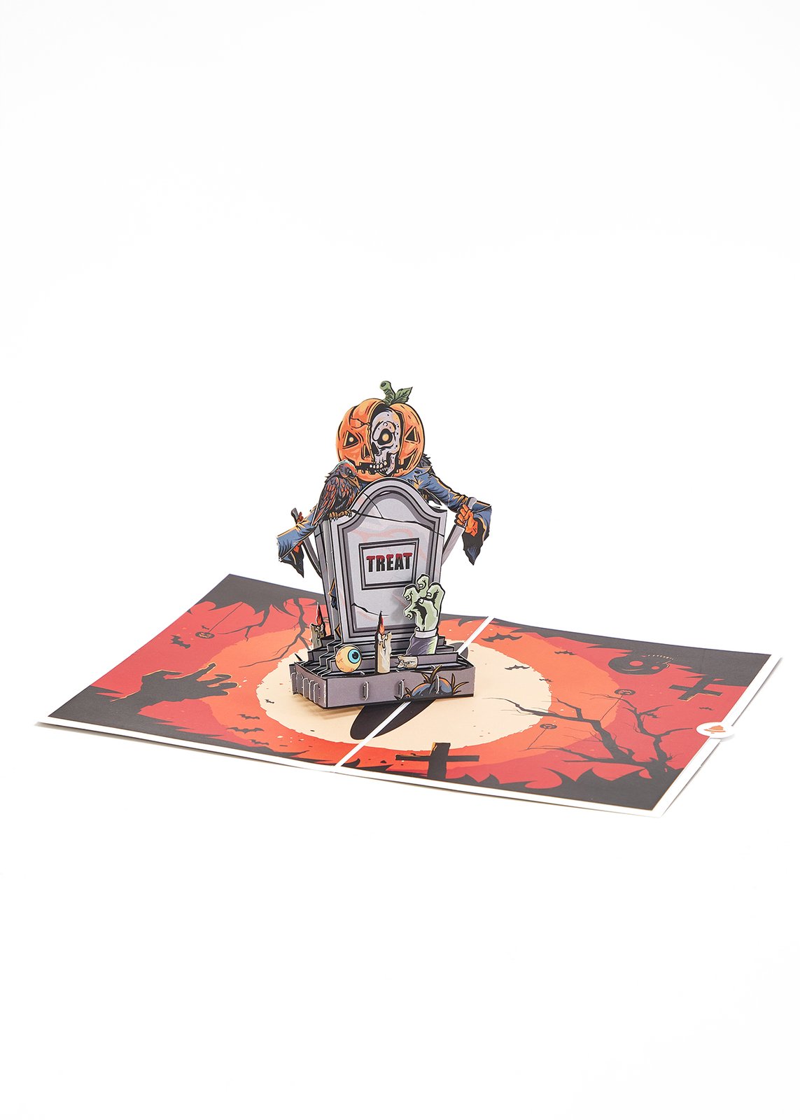 Halloween Trick Or Treat 3D Pop Up Card