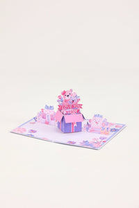 Mother's Day Bear 3D Pop Up Card