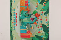 Dinosaur 90° Birthday Greeting Card