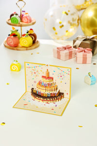 Cake 3D Pop Up Card