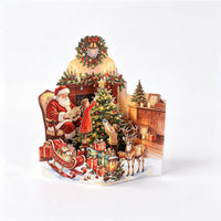 Vintage Christmas Ornament Greeting Card