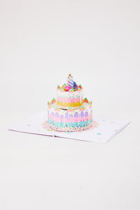 Candy Cake 3D Pop Up Birthday Card