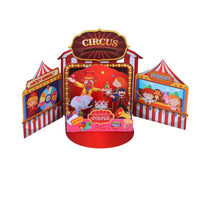 Circus Double Door 3D Pop Up Card