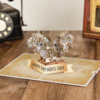 Father's Day Nuts & Bolts 3D Pop Up Card