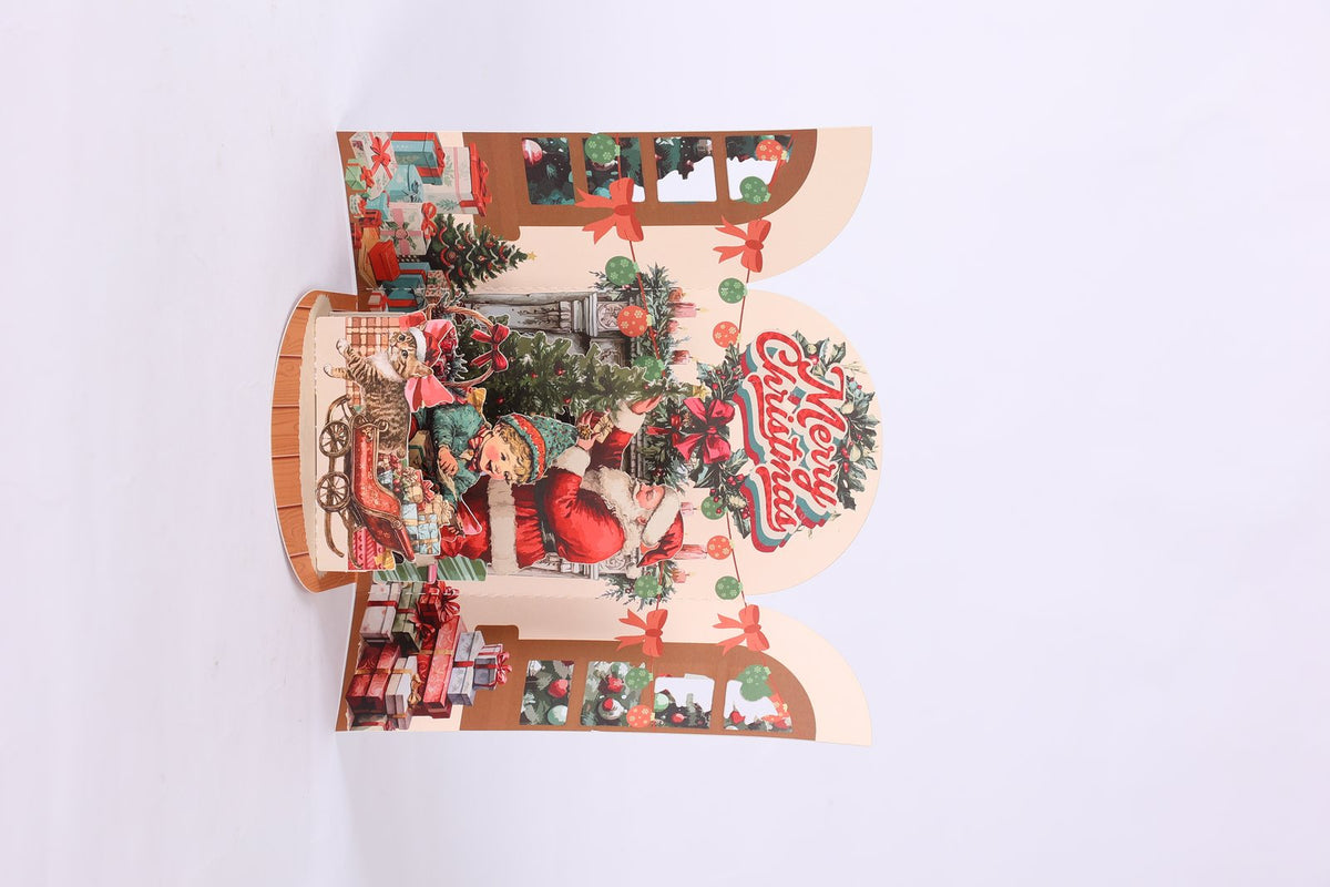 Christmas Tree Gift Arch 3D Pop Up Card